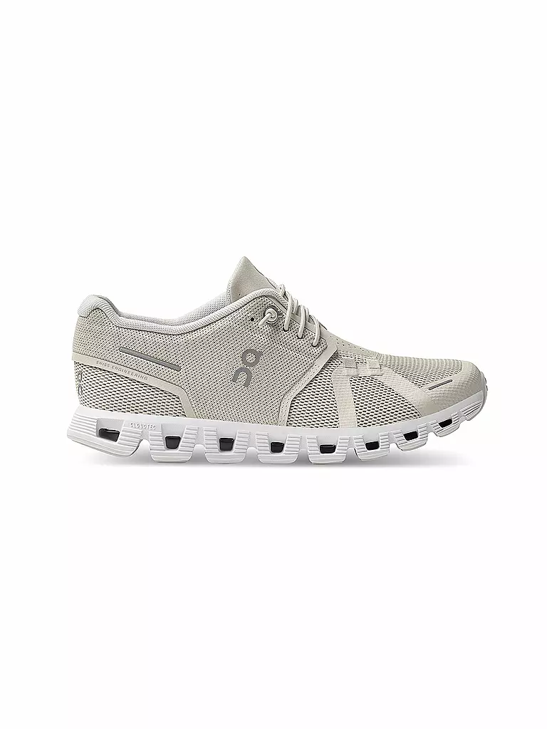 ON Damen Laufschuhe Cloud 5 PEARL WHITE beige